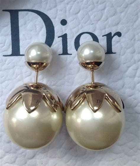 mise en dior tribal price|CHRISTIAN DIOR Crystal Pearl Dior Tribales Earrings Gold .